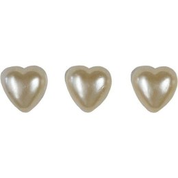 Perełki Titanum Craft-Fun Series samoprzylepne perełki serca białe