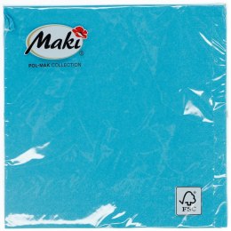 Serwetki Pol-mak - niebieski jasny [mm:] 330x330