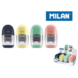Temperówko-gumka Milan Capsula Silver mix (4714112)
