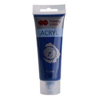 Farba akrylowa GRANATOWA kolor: granatowa 75ml Happy Color (HA 7370 0075-33)