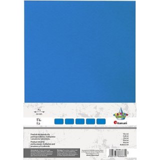 Filc Craft-Fun Series A4 kolor: niebieski 10 ark. Titanum (043)