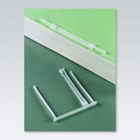 Klipsy do spinania dokumentów plastik 50 szt Fellowes (89500)