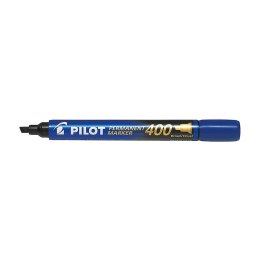 Marker permanentny Pilot, niebieski 1,0-4,0mm ścięta końcówka (SCA-400-L)