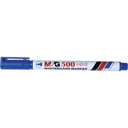 Marker suchościeralny M&G, niebieski 1,0-2,0mm okrągła końcówka (AWM25673)