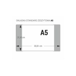 Okładka zeszytowa A5 [mm:] 212x303 Biurfol (OZK-01)