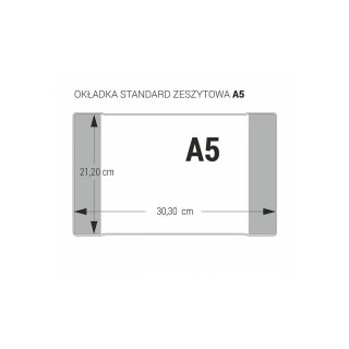 Okładka A5 zeszytowa [mm:] 212x303 Biurfol (OZK-01)