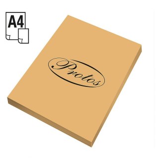 Papier kolorowy A4 beżowy 50k. 160g Protos