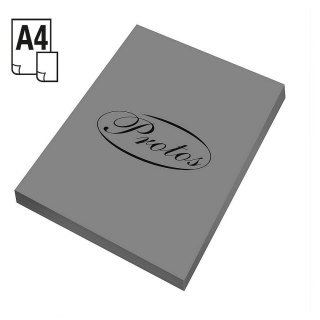 Papier kolorowy A4 szary 100k. 80g Protos