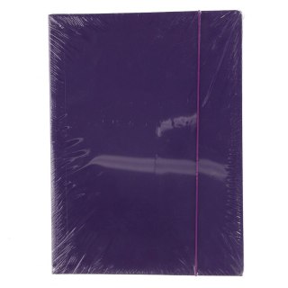 Teczka kartonowa na gumkę A4 fioletowy VauPe (319/04)