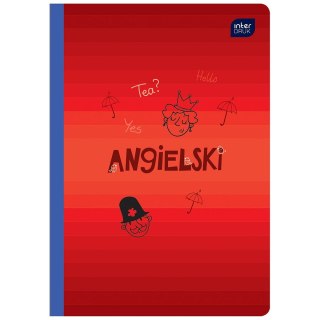 Zeszyt tematyczny A5 60k. 70g krata Interdruk (ZE60#ANGFSC)