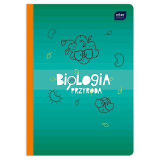 Zeszyt tematyczny A5 60k. 70g krata Interdruk (ZE60#BIOFSC)