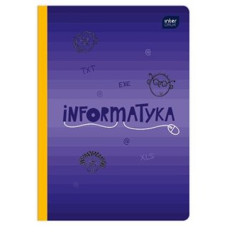 Zeszyt tematyczny A5 60k. 70g krata Interdruk (ZE60#INFFSC)