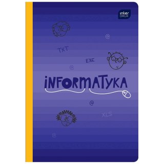 Zeszyt tematyczny A5 60k. 70g krata Interdruk (ZE60#INFFSC)