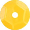 Cekiny Titanum Craft-Fun Series okrągłe żółte 14g (LO60)