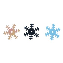 Konfetti Titanum Craft-Fun Series płatki śniegu (363576)