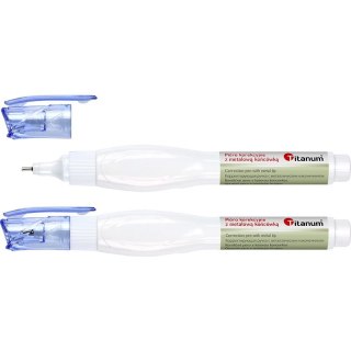 Korektor w długopisie (piórze) 8ml Titanum (No.241)