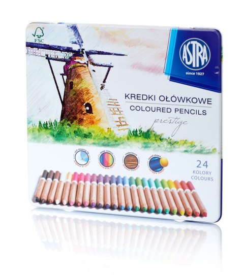 Kredki ołówkowe 24 kol. Astra (312117002)