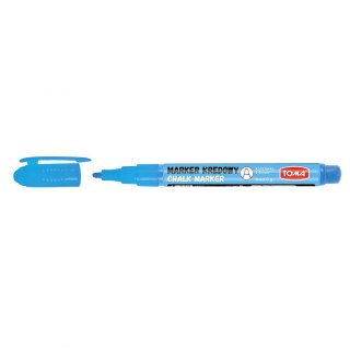 Marker specjalistyczny kredowy wkład niebieski 1,5mm okrągła końcówka Toma
