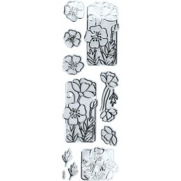 Naklejka (nalepka) Titanum Craft-Fun Series kwiaty (PFH06)