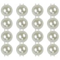 Perełki Titanum Craft-Fun Series samoprzylepne białe (X105)