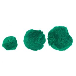 Pompony Titanum Craft-Fun Series akrylowe zielone 24 szt (361616)