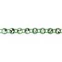 Taśma ozdobna Titanum Craft-Fun Series z kryształkami z kryształkami 4mm zielona 1,5m (0,6x150cm)