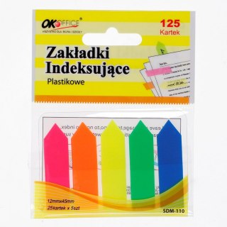 Zakładki indeksujące 125k [mm:] 12x45 Okoffice (SDM-110)