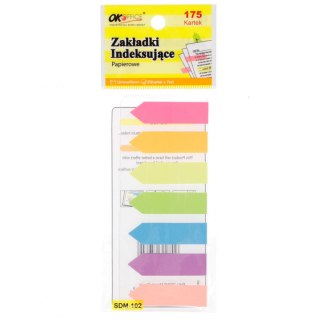 Zakładki indeksujące 175k [mm:] 12x45 Okoffice (SDM-102)