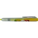 Zakreślacz M&G Fluo-Click automatyczny, żółty 1,0-4,0mm (AHM27371)