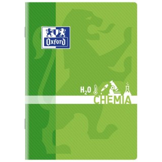 Zeszyt tematyczny A5 chemia 60k. 90g krata Oxford (400092590)