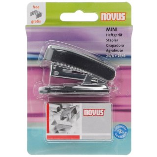 Zszywacz mini czarny (020-1907) Novus