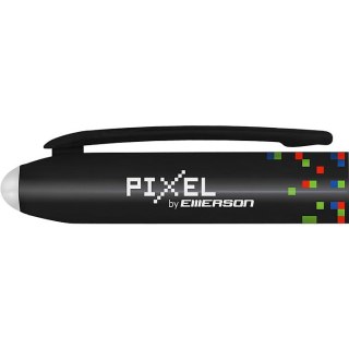 Długopis olejowy termościeralny pixel 0,7 mm czarny wkład czarny 0,7mm Emerson (p-dlucza-1x12)