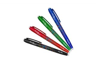 Długopis olejowy termościeralny pixel 0,7 mm czerwony wkład czerwony 0,7mm Emerson (p-dlucze-1x12)