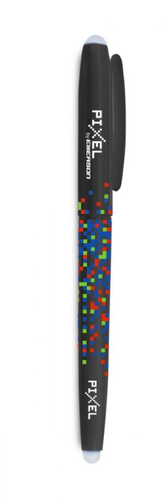 Długopis olejowy termościeralny pixel 0,7 mm czerwony wkład czerwony 0,7mm Emerson (p-dlucze-1x12)