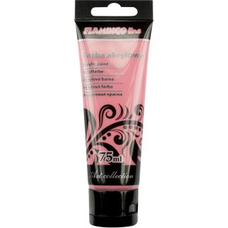 Farba akrylowa kolor: czerwony jasny 75ml Flamingo Line (023)