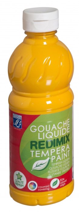 Farba tempera Lefranc&Bourgeois REDIMIX kolor: żółty 500ml 1 kolor. (188002)