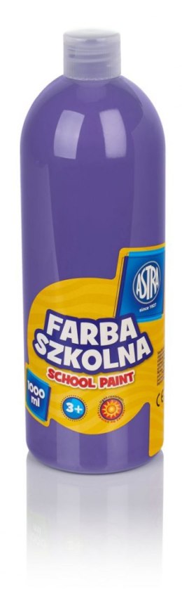 Farby plakatowe Astra szkolne kolor: fioletowy 1000ml 1 kolor.