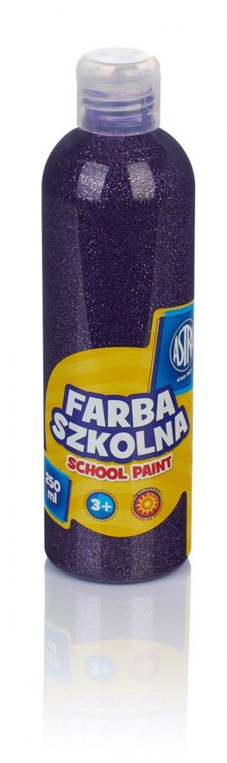Farby plakatowe Astra szkolne kolor: fioletowy 250ml 1 kolor.