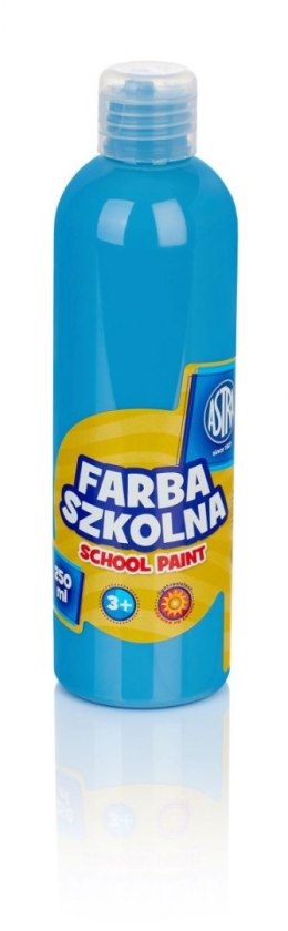 Farby plakatowe Astra szkolne kolor: niebieski 250ml 1 kolor.