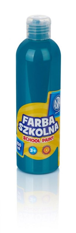 Farby plakatowe Astra szkolne kolor: turkusowy 250ml 1 kolor.