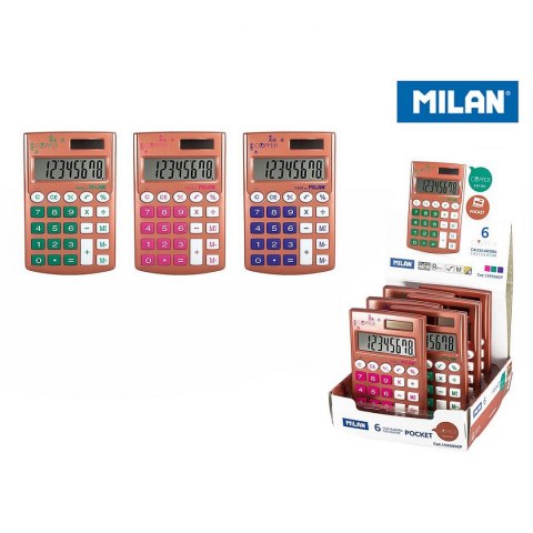 Kalkulator kieszonkowy Copper Milan (159506CP)