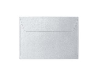Koperta C6 Millenium srebrna Galeria Papieru (280266) 10 sztuk