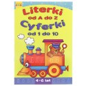 Książka dla dzieci Literki od A do Z. Cyferki od 1 do 10. Literka