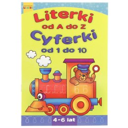 Książka dla dzieci Literka Literki od A do Z. Cyferki od 1 do 10.