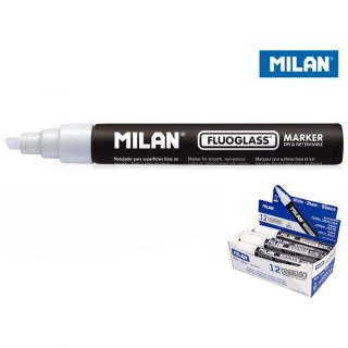 Marker specjalistyczny do szyb fluo wkład biały 2,0-4,0mm Milan (591291012)