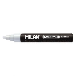Marker specjalistyczny do szyb fluo wkład biały 2,0-4,0mm Milan (591291012)