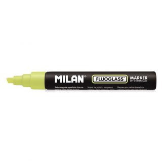 Marker specjalistyczny do szyb fluo wkład żółty 2,0-4,0mm ścięta końcówka Milan (591292012)