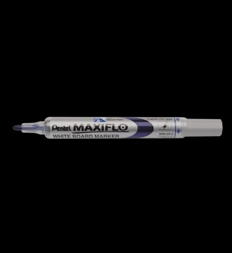 Marker suchościeralny Pentel, niebieski 1,1-2,2mm okrągła końcówka