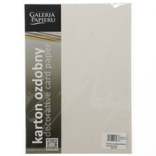 Papier ozdobny (wizytówkowy) A4 nature beżowy 220g Galeria Papieru (204716)