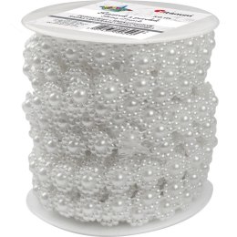 Perełki Titanum Craft-Fun Series sznurek biały perłowy (D-4)